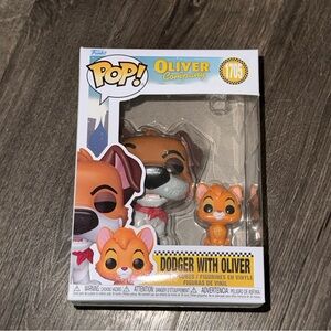 Dodger with Oliver Funko Pop